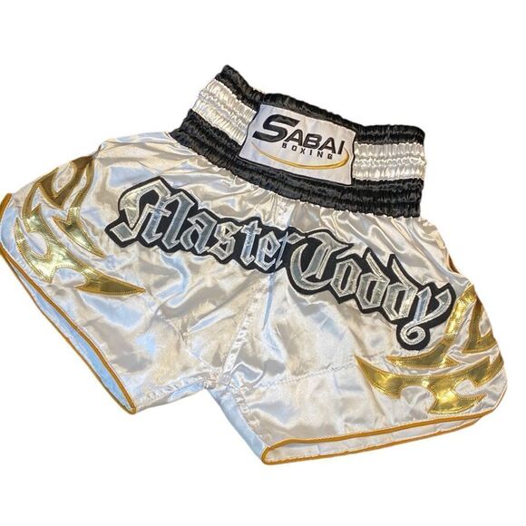 SABAI BOXING Master Toddy Satin Fighting Shorts - Picture 1 of 8